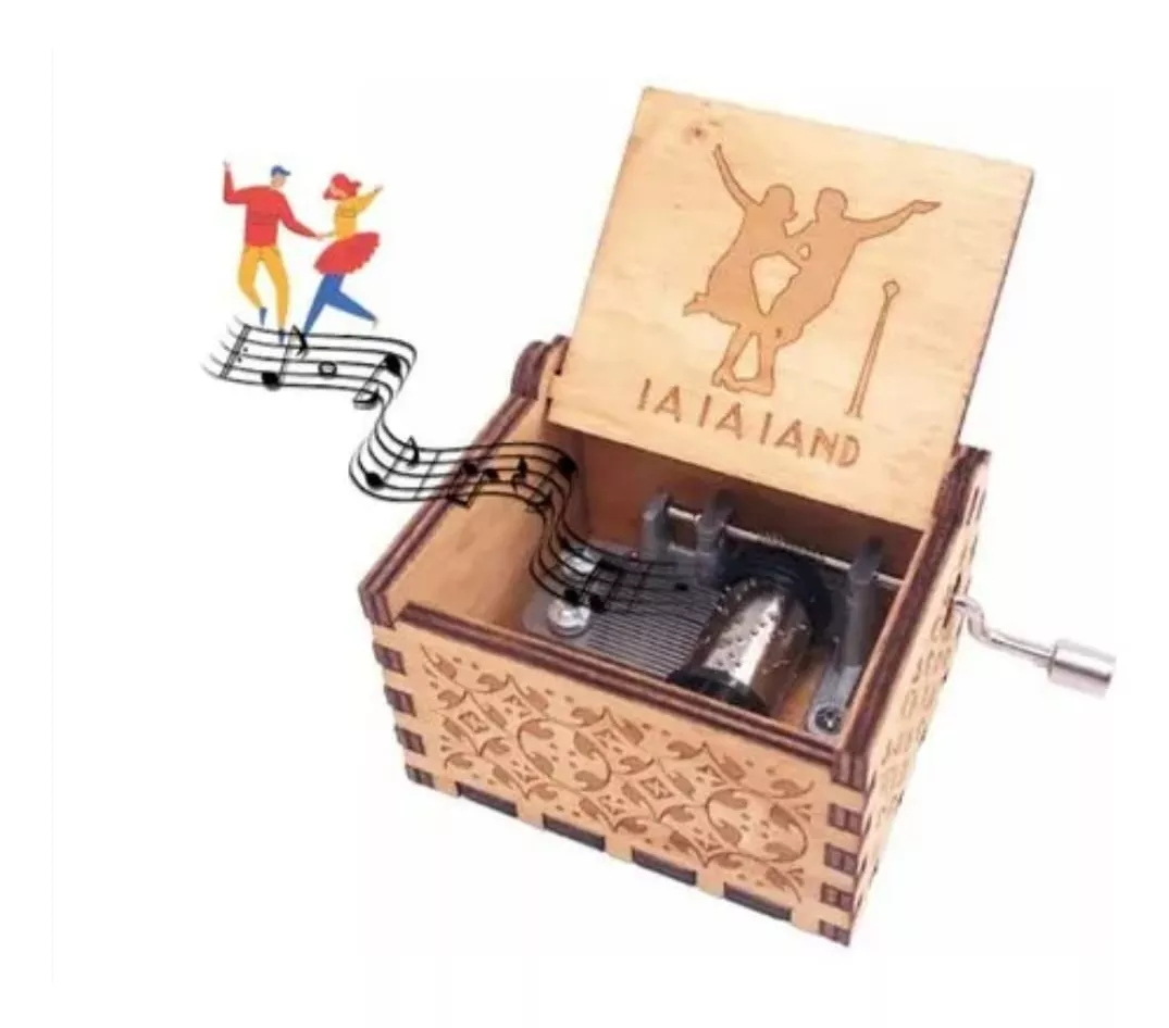 CAJA MUSICAL LA LA LAND CON MANIVELA - 2