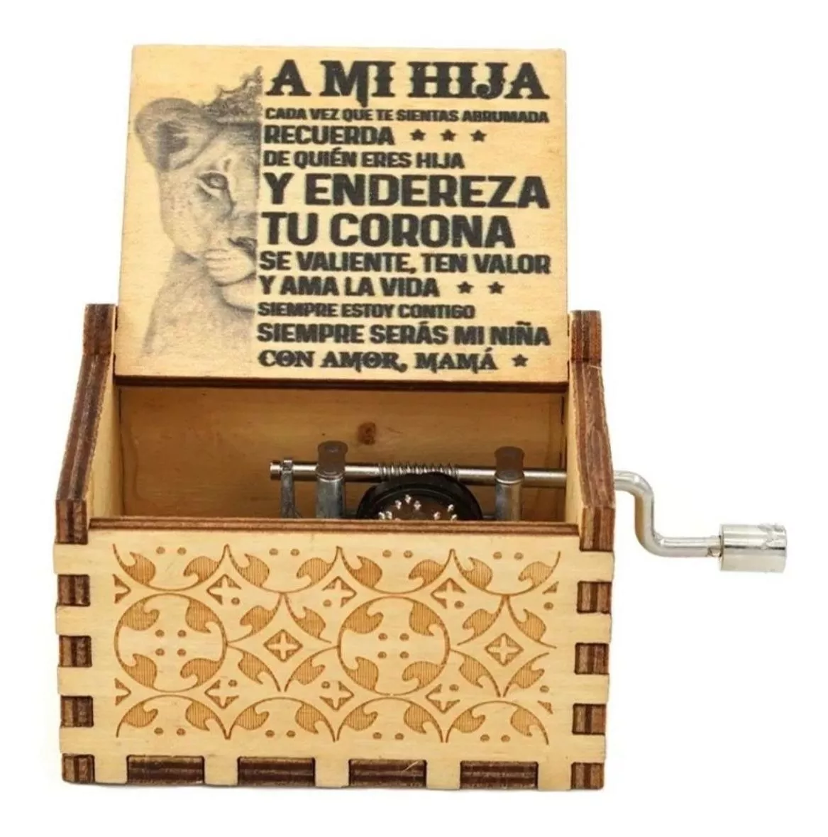 CAJA MUSICAL MANIVELA HIJA - 2