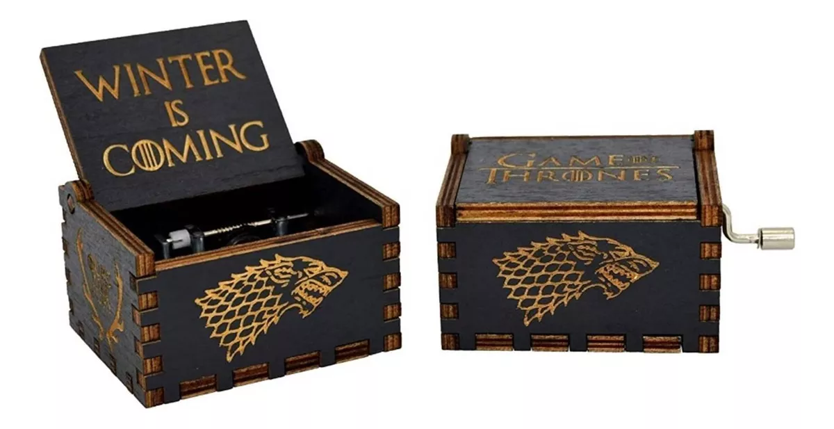 CAJA MUSICAL MANIVELA GAME OF THRONES