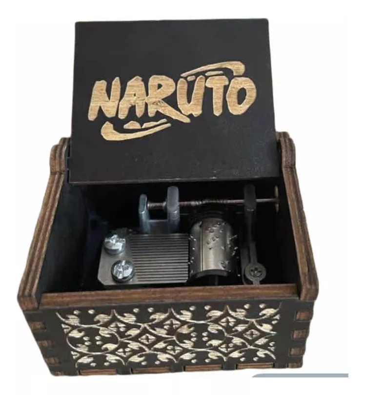 CAJA MUSICAL MANIVELA NARUTO