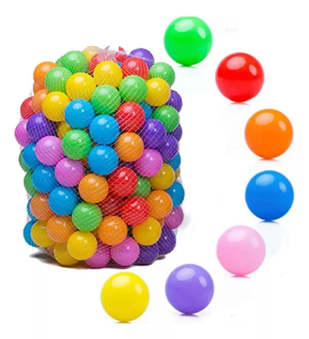 PELOTA 100 UNIDADES 5.5 CM - 1
