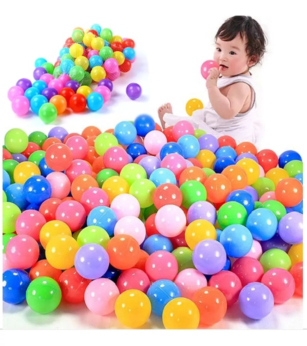PACK 50 PELOTAS 5.5 CM - 1