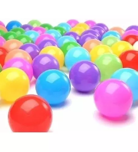 PACK 200 PELOTITAS COLORES 5.5 CM - 3