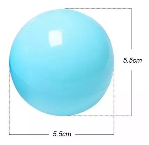 PACK 200 PELOTITAS COLORES 5.5 CM - 4