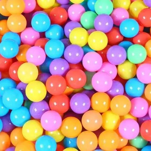 PELOTAS COLORES 5.5 CM PACK 500 - 2