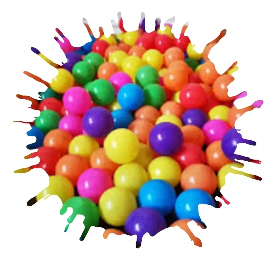 PELOTAS COLORES 5.5 CM PACK 500 - 3