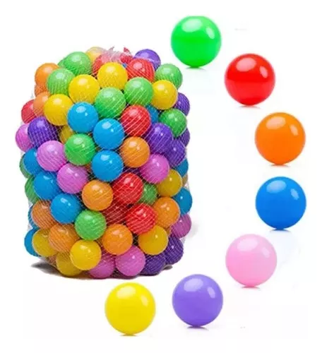 PELOTA COLORES BEBÉS BOLAS PISCINA - 1