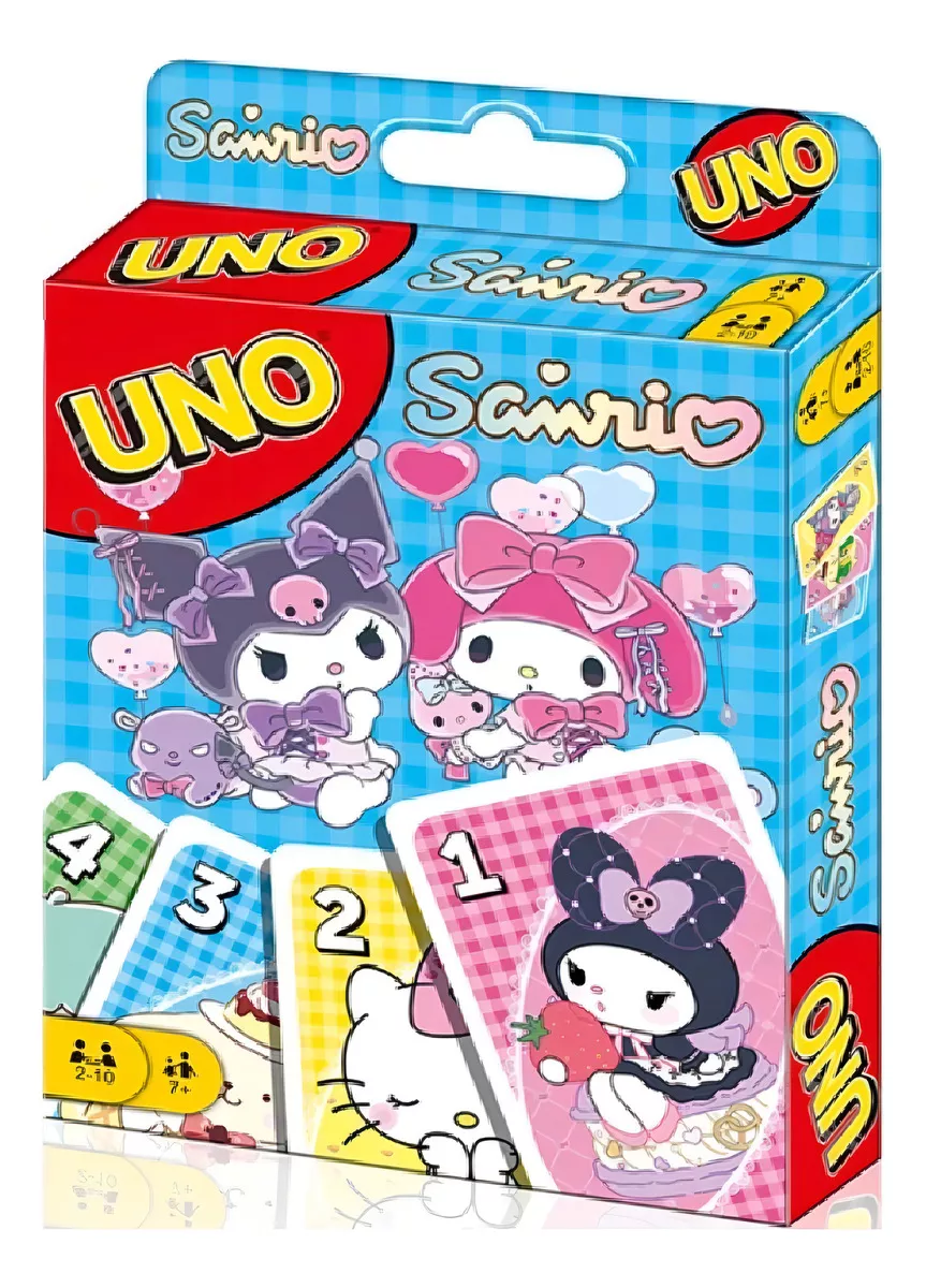 JUEGO MESA CARTAS UNO SANRIO - 1