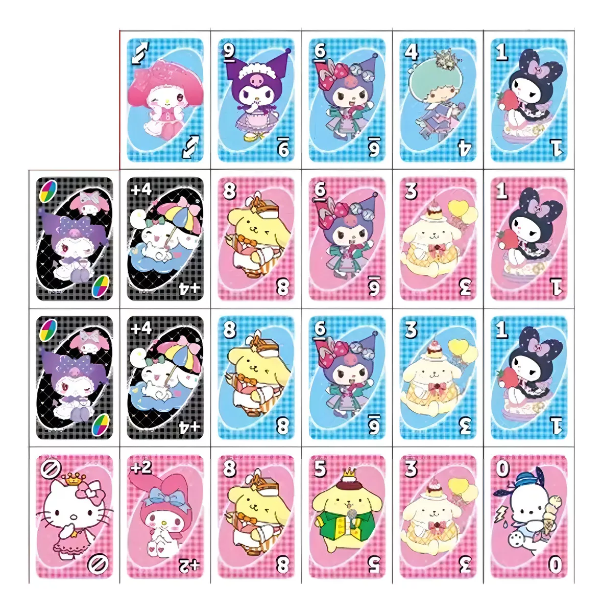 JUEGO MESA CARTAS UNO SANRIO - 2