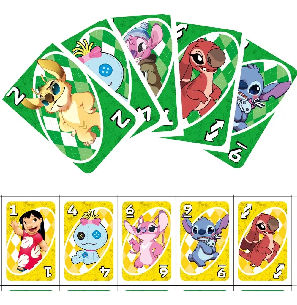JUEGO MESA UNO LILO & STITCH CARTAS PELÍCULA ANIMADA - 3