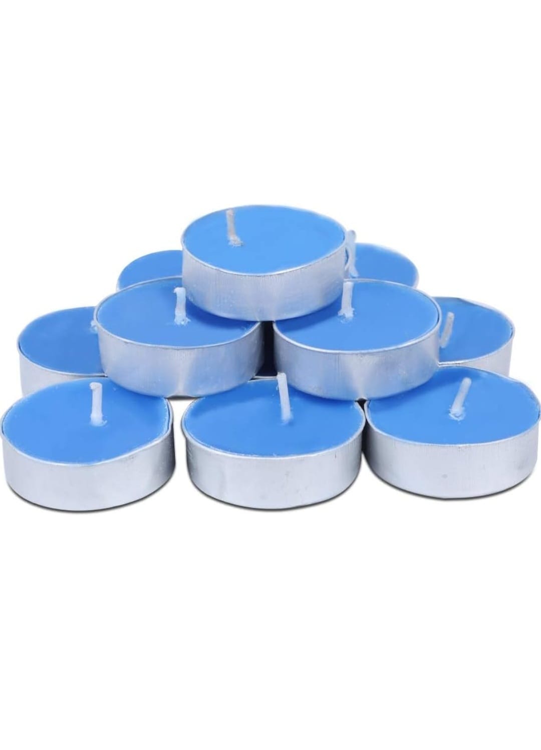PACK 50 VELAS DECORATIVAS FLOTANTES AZUL - 3