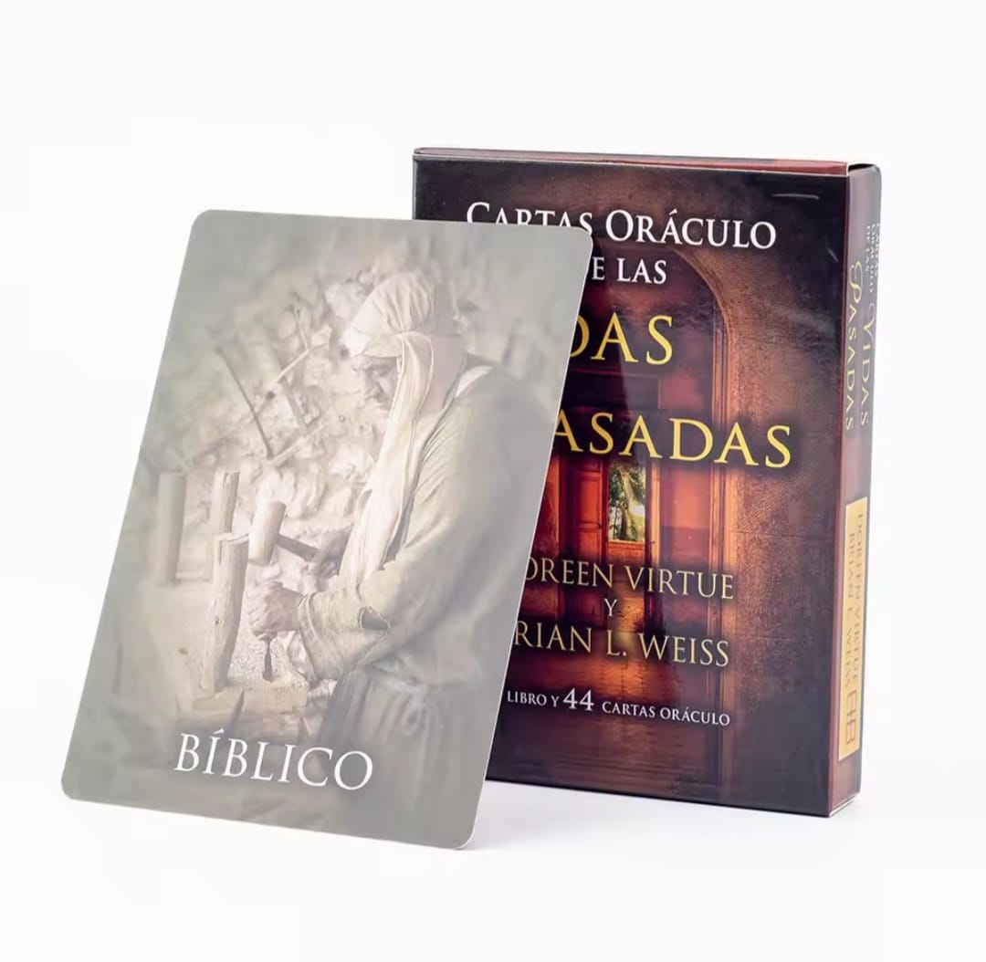 JUEGO DE 44 CARTAS ORACULOS DE VIDAS PASADAS - 1
