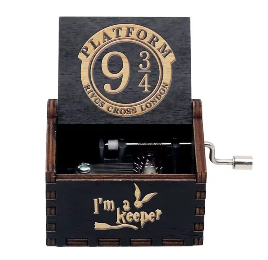 CAJA MUSICAL HARRY POTTER PLATFORM 9 3-4 - 2