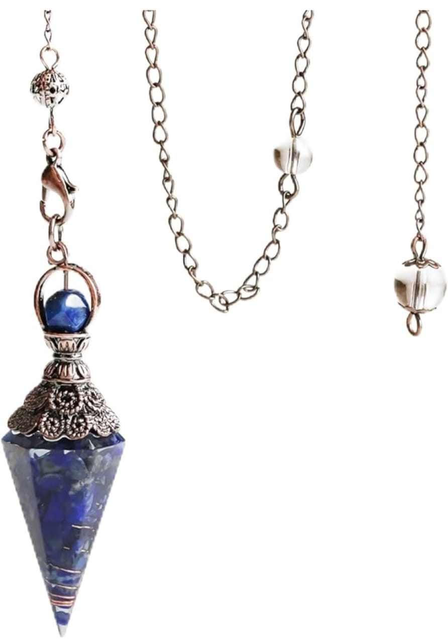 PE NDULO  LAPISLAZULI DE  ADIVINACION - 1