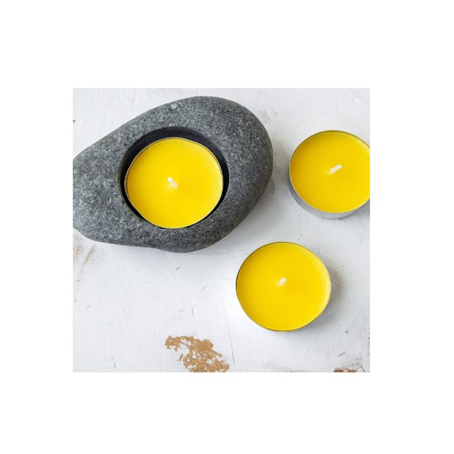PACK DE 50 VELAS FLOTANTES AMARILLAS - 2