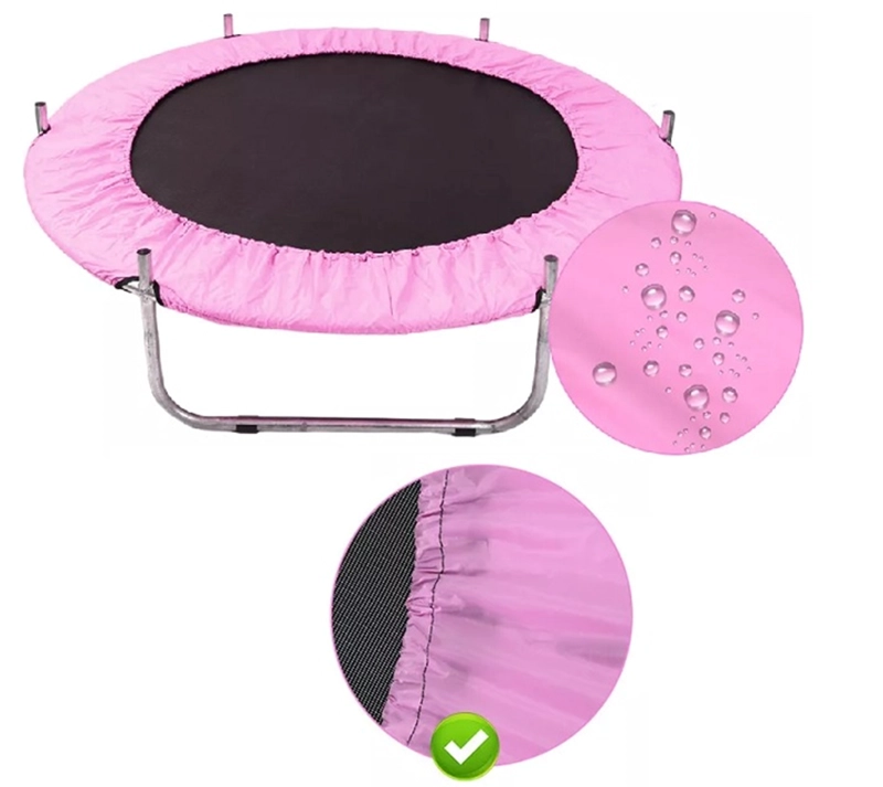 CAMA ELASTICA TRAMPOLIN  SALTARINA ROSADA DE NIÑOS - 2
