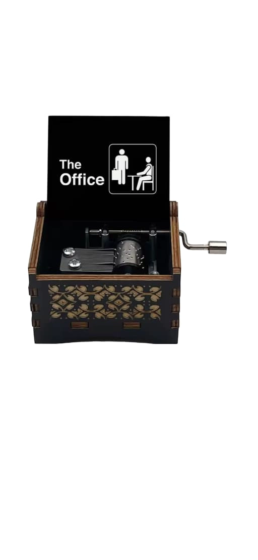 CAJA MUSICAL SERIE THE OFFICE CON MANIVELA - 6
