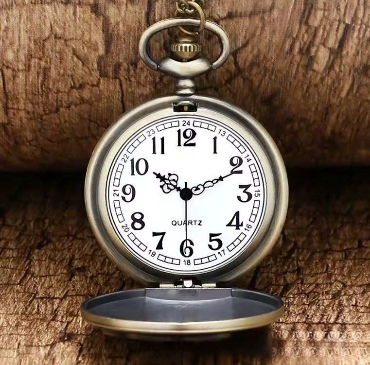 RELOJ DE BOLSILLO ESCUDO DE HOGWARTS HARRY POTTER - 4
