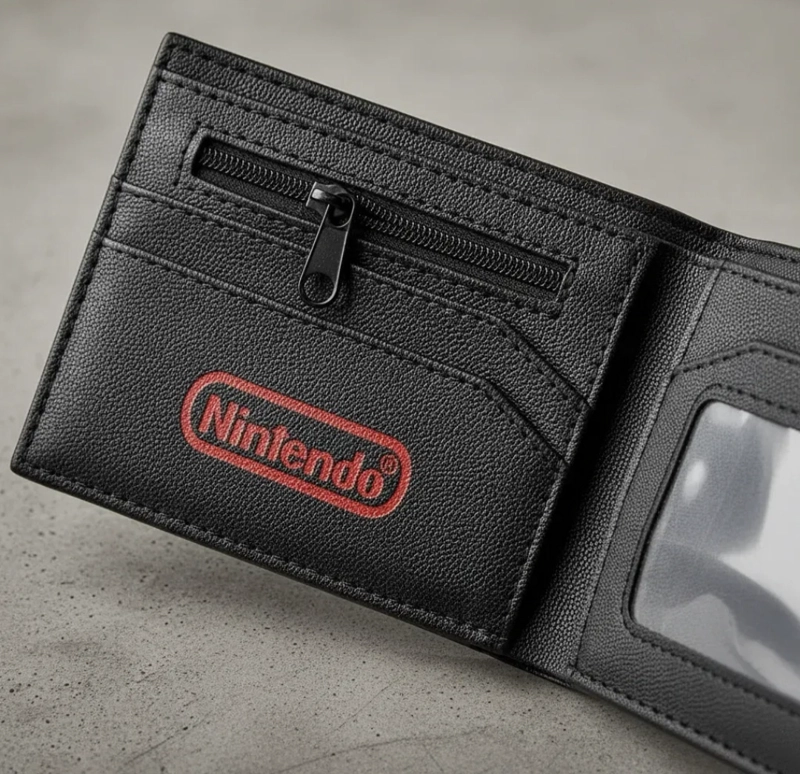 BILLETERA NINTENDO CONTROL NES CLASICO - 2