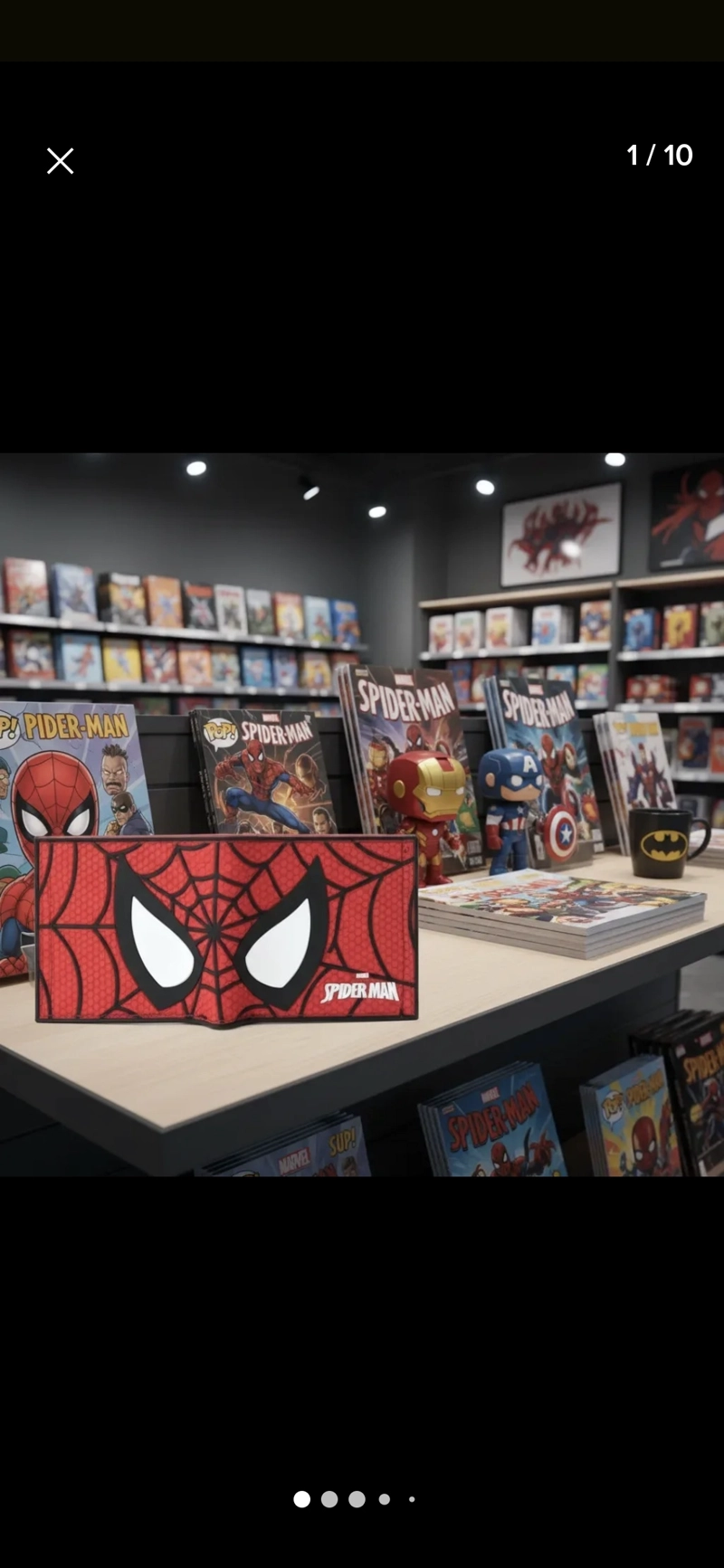 BILLETERA ENGOMADA DE SPIDERMAN - 6