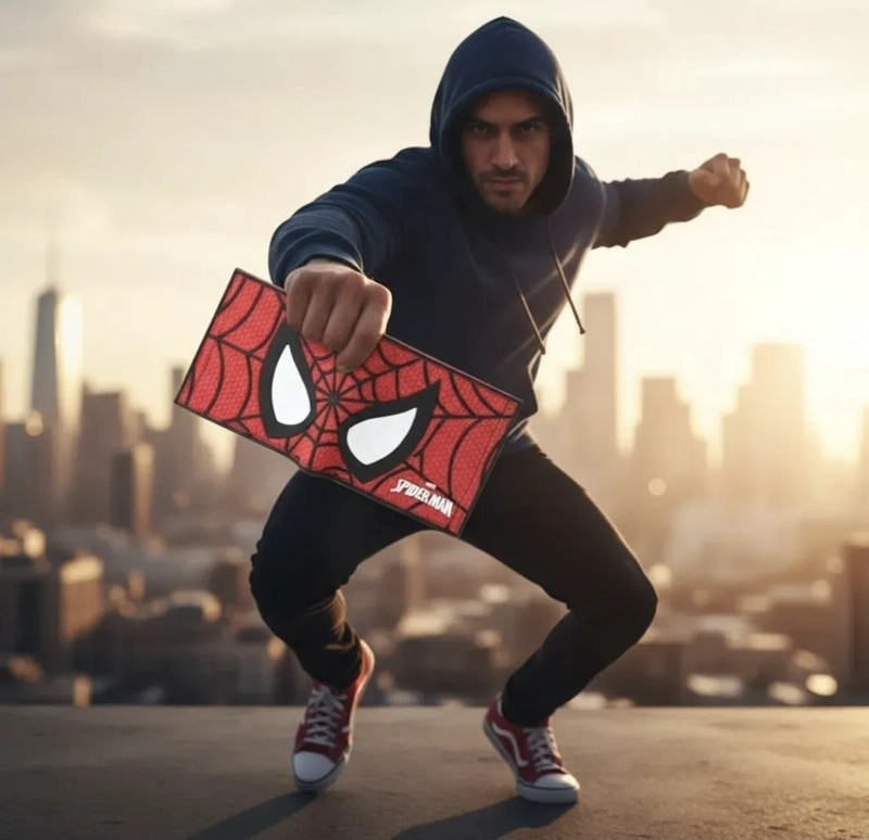 BILLETERA ENGOMADA DE SPIDERMAN - 9