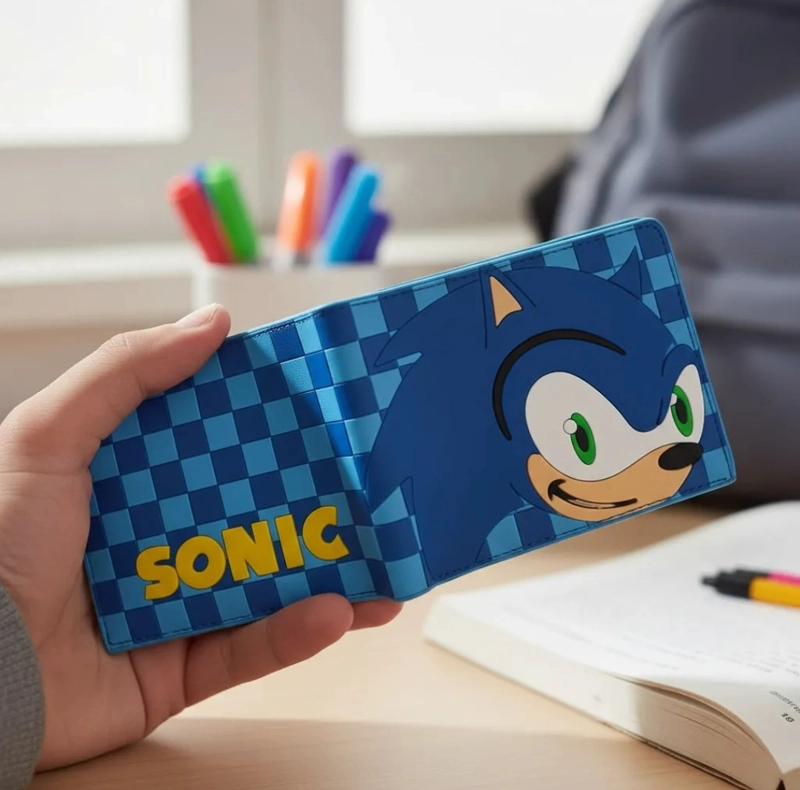 BILLETERA ENGOMADA DE SONIC - 3