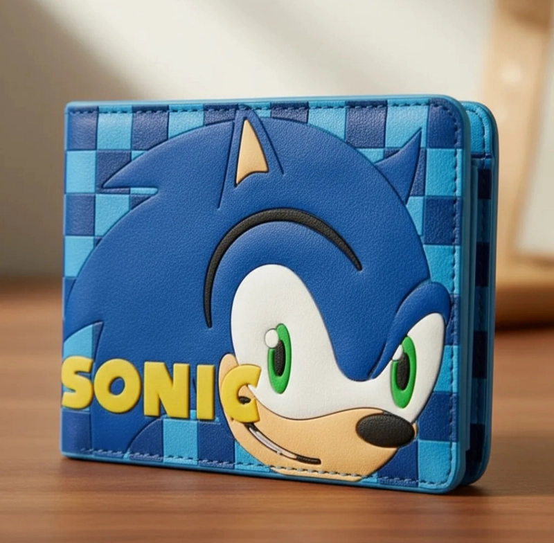 BILLETERA ENGOMADA DE SONIC - 5