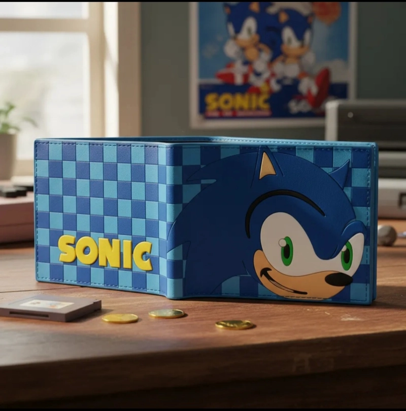 BILLETERA ENGOMADA DE SONIC - 7