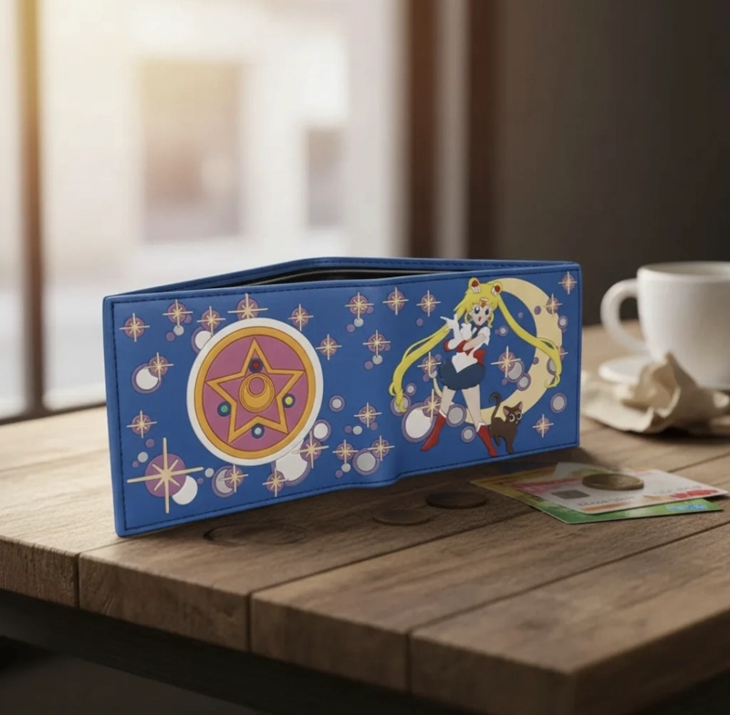 BILLETERA ENGOMADA DE SAILOR MOON - 1