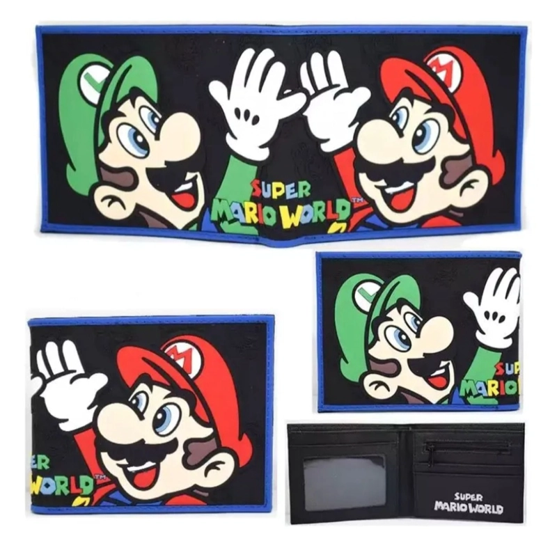 BILLETERA DE SUPER MARIO BROSS Y LUIGI - 2
