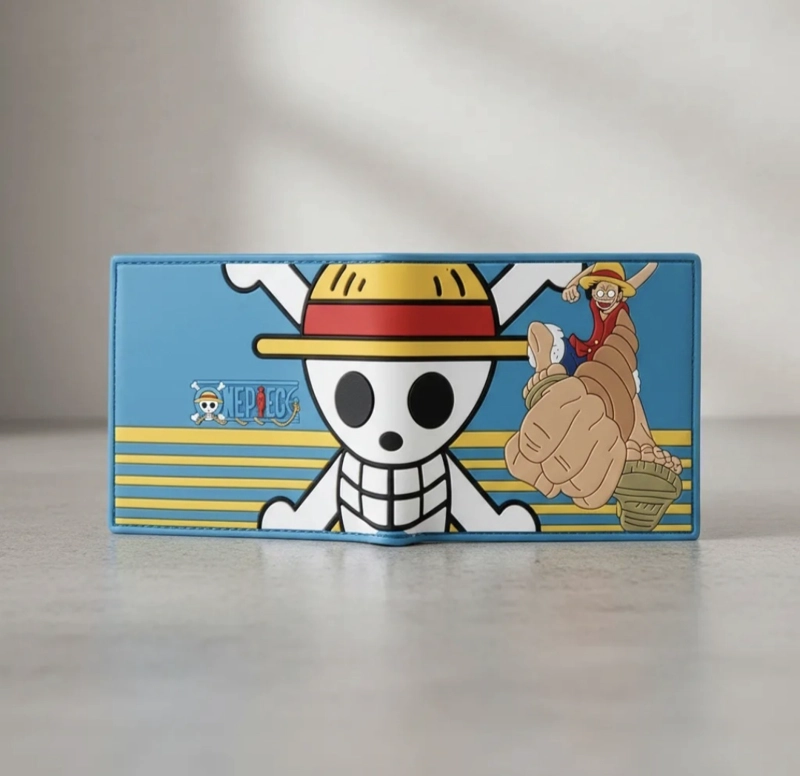 BILLETERA ENGOMADA ONE PIECE MONKEY D. LUFFY - 4