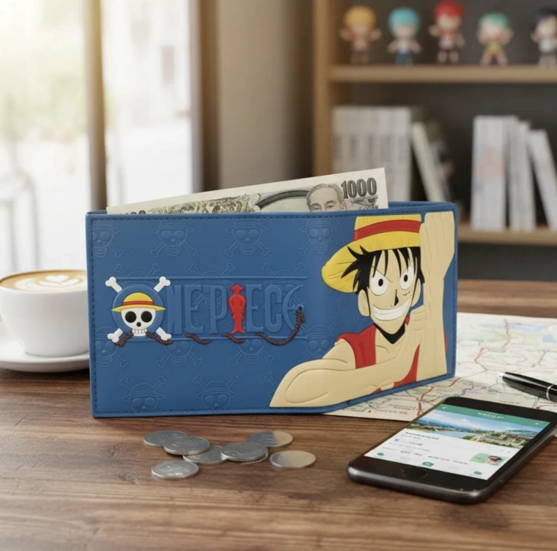 BILLETERA ENGOMADA DE ONE PIECE - 4