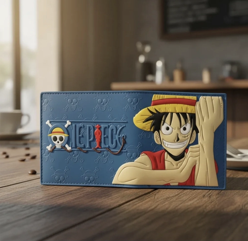 BILLETERA ENGOMADA DE ONE PIECE - 5