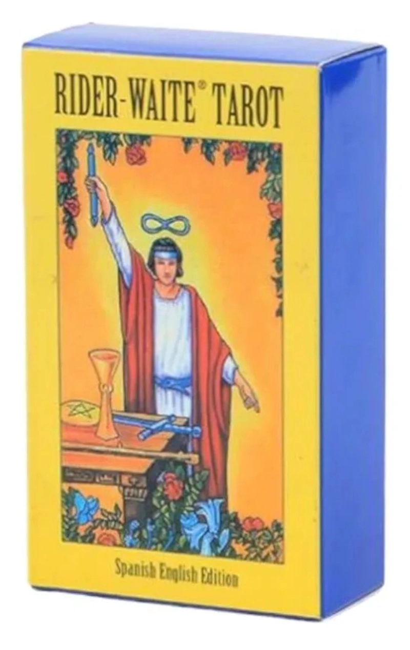 TAROT UNISEX JOGA CHILE AMARILLO RIDER WAITE EN ESPAÑOL - 1