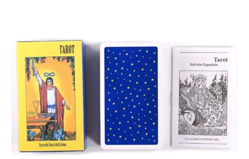 TAROT UNISEX JOGA CHILE AMARILLO RIDER WAITE EN ESPAÑOL - 11