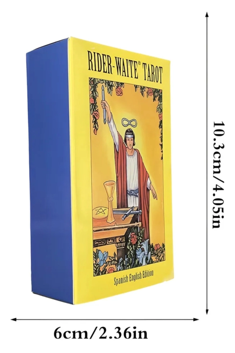TAROT UNISEX JOGA CHILE AMARILLO RIDER WAITE EN ESPAÑOL - 3