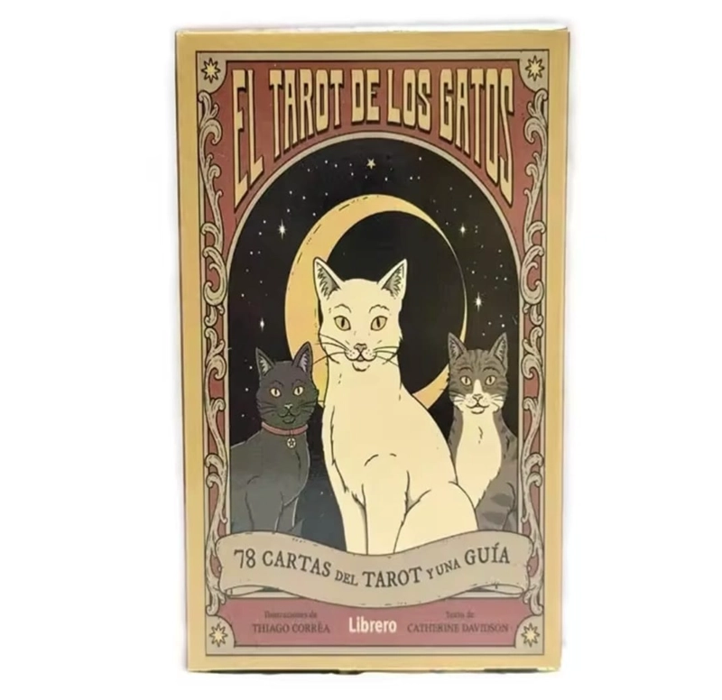 TAROT DE LOS GATOS 78 CARTAS EN ESPANOL - 1