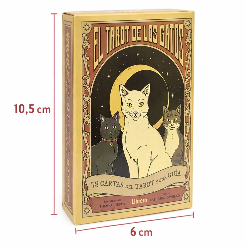 TAROT DE LOS GATOS 78 CARTAS EN ESPANOL - 10