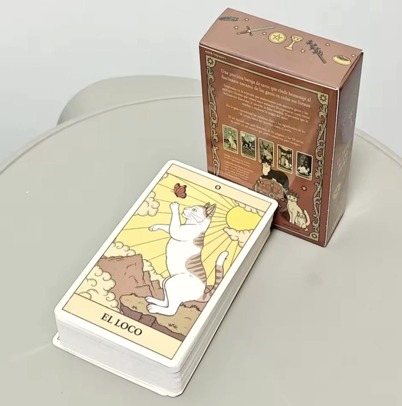 TAROT DE LOS GATOS 78 CARTAS EN ESPANOL - 2