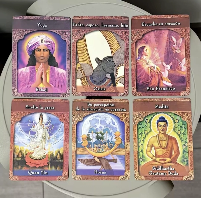 ORACULO CARTAS ADIVINATORIAS DE LOS MAESTROS ASCENDIDOS EN ESPANOL - 4