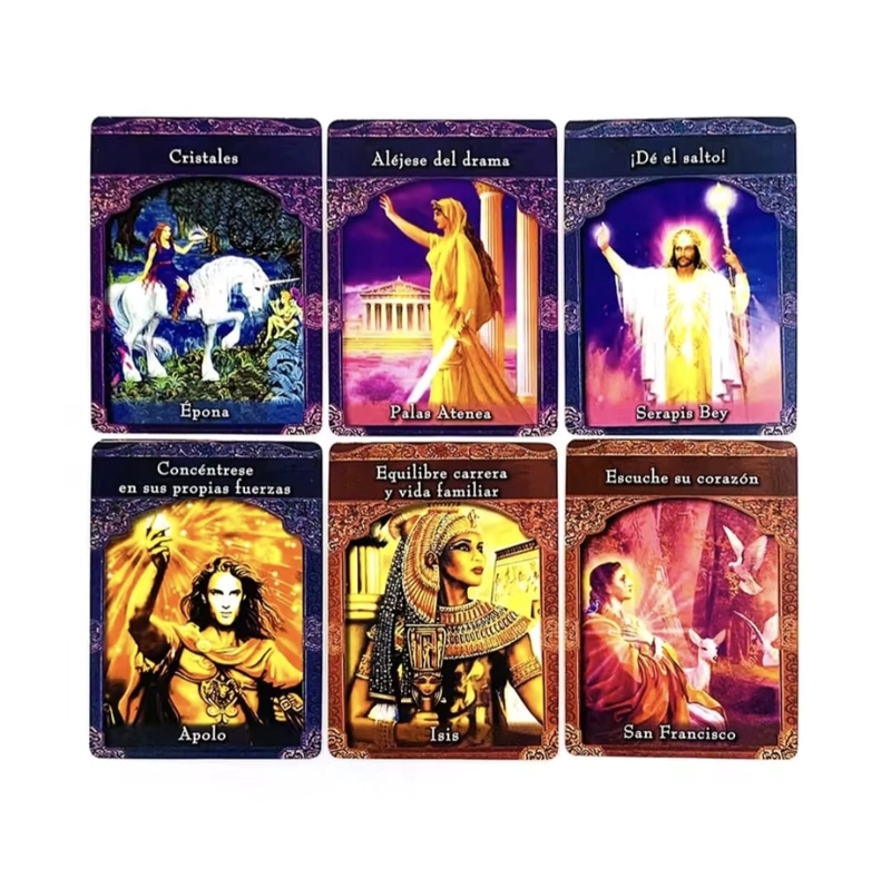 ORACULO CARTAS ADIVINATORIAS DE LOS MAESTROS ASCENDIDOS EN ESPANOL - 9