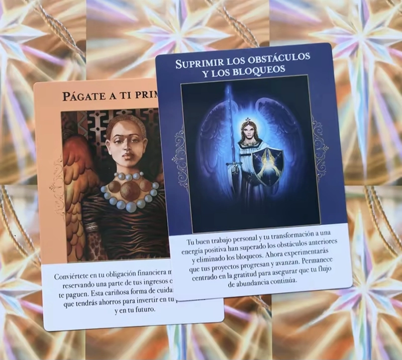 ORACULO CARTAS ANGELES DE ABUNDANCIA EN ESPANOL - 3