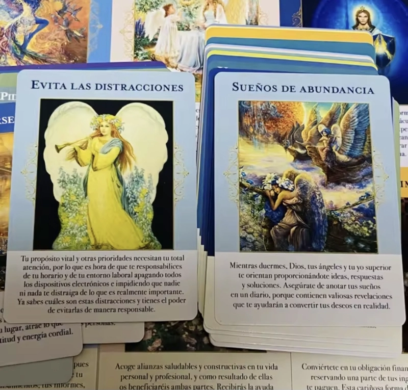 ORACULO CARTAS ANGELES DE ABUNDANCIA EN ESPANOL - 5