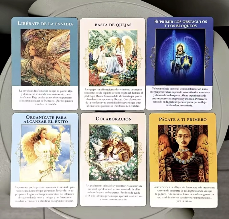 ORACULO CARTAS ANGELES DE ABUNDANCIA EN ESPANOL - 8