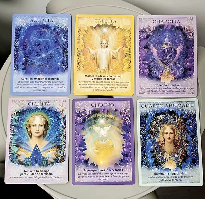 ORACULO CRISTALES Y ANGELES EN ESPANOL - 8