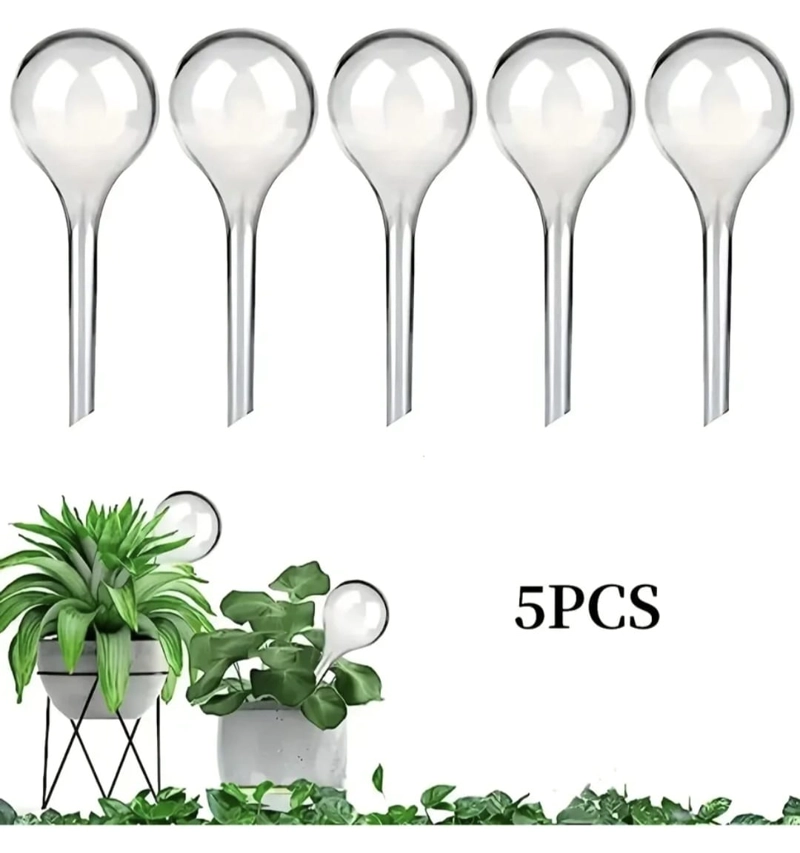 PACK DE 5 BULBOS DE RIEGO AUTOMATICO DE PVC – 13 CM - 8