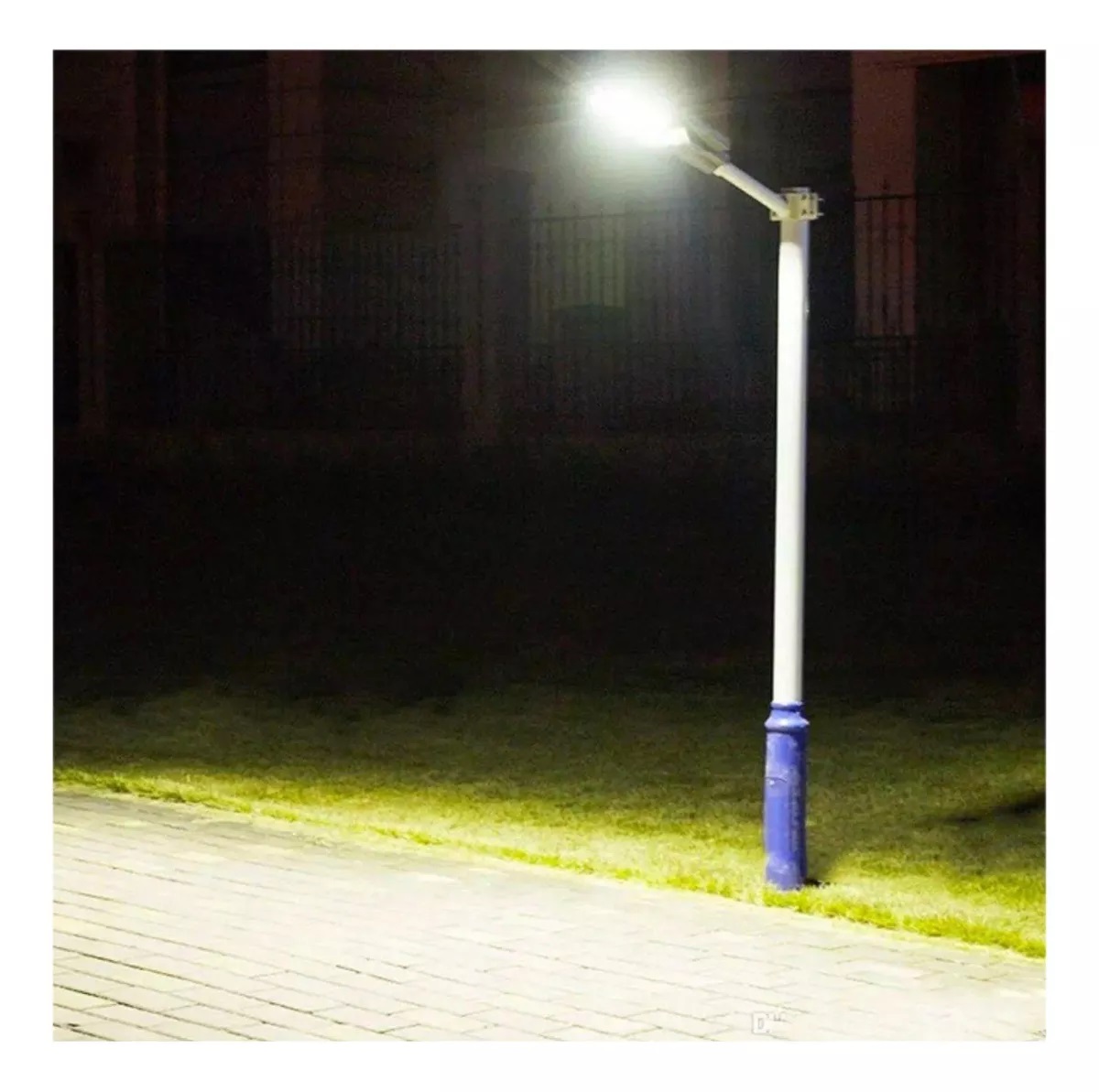 FOCO SOLAR 280 LED 8 PLACAS 400 WATTS CONTROL REMOTO NEGRO - 4