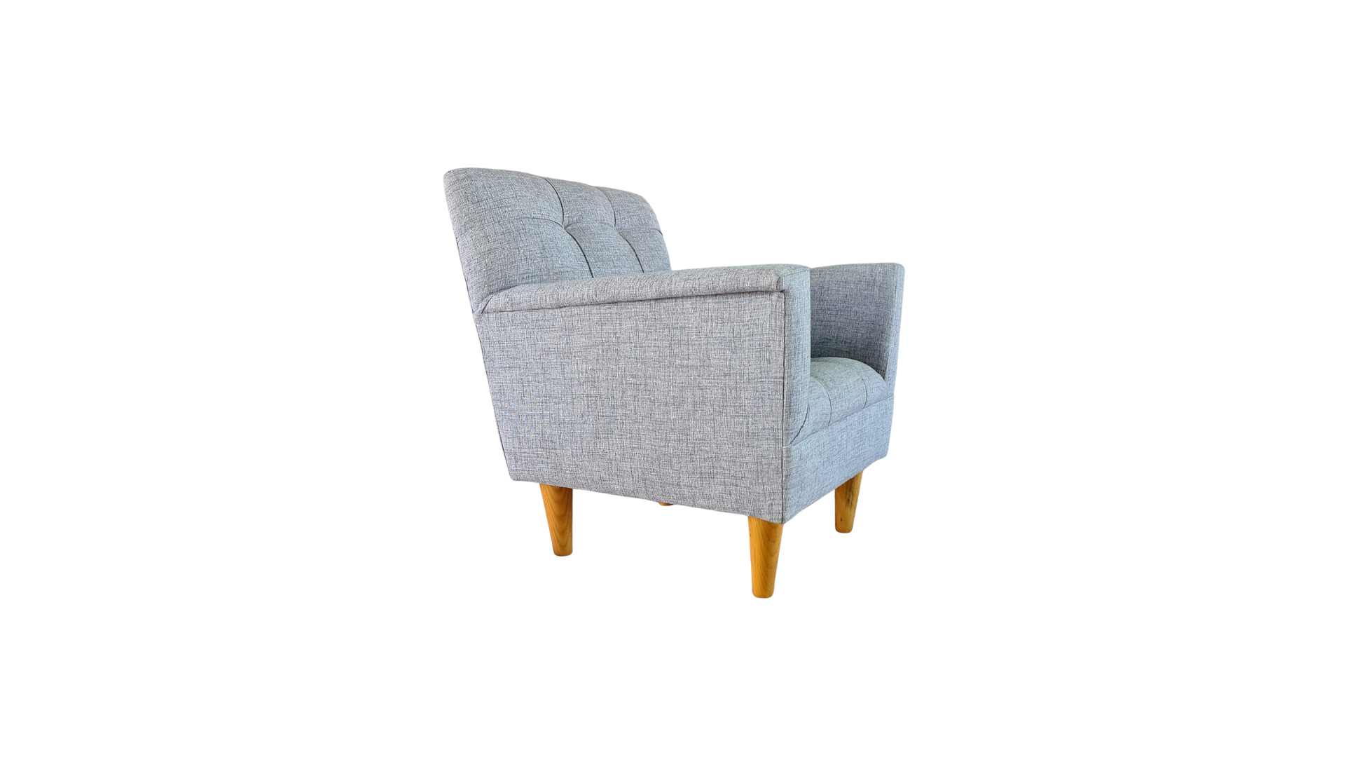 POLTRONA LINO GRIS ACERO - 3
