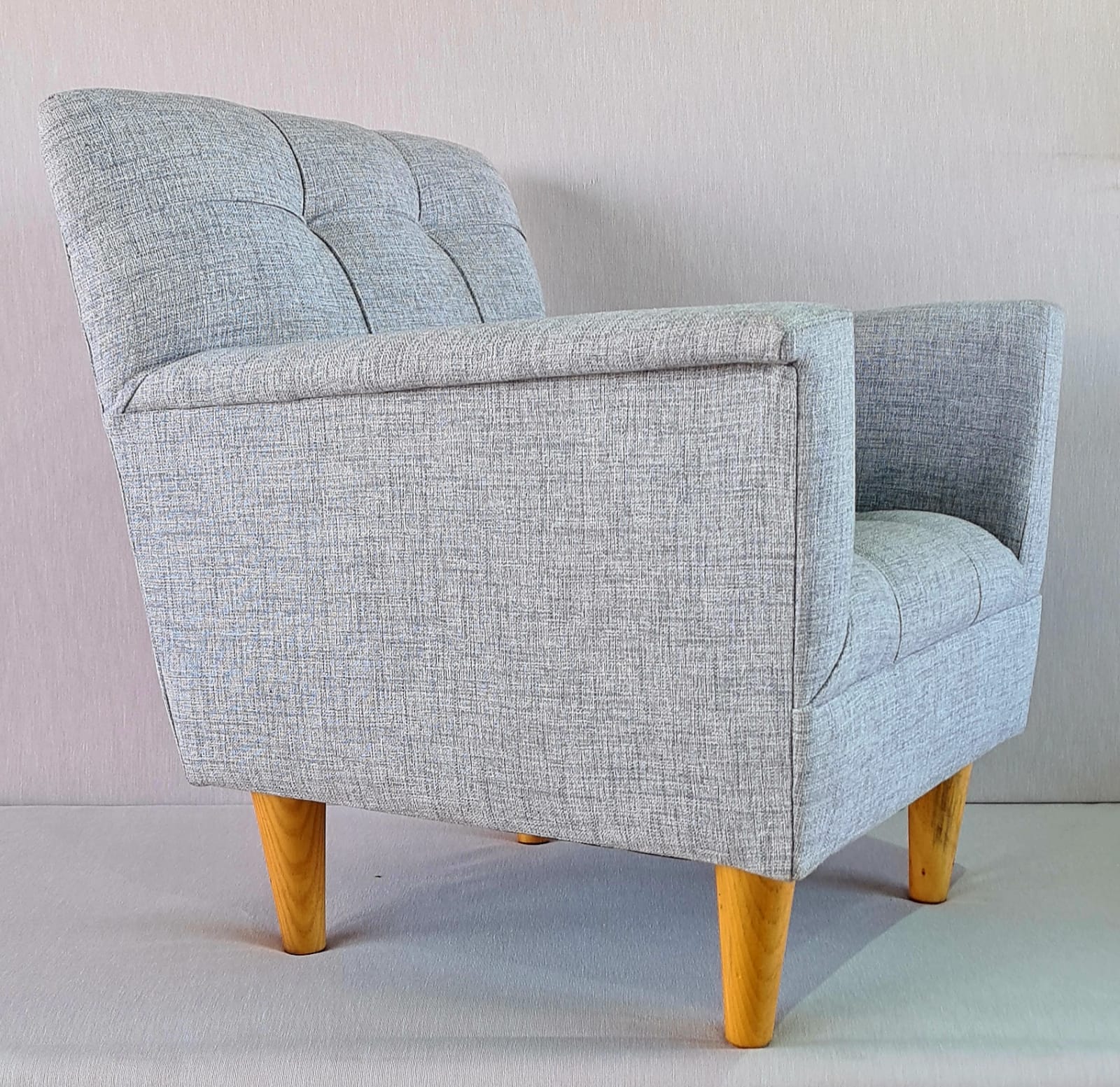 POLTRONA LINO GRIS ACERO - 4