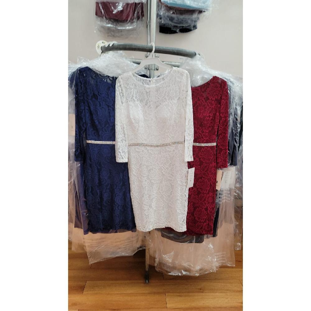 VESTIDO MUJER UNIQUE BURDEO MEDIO M6536 - 3